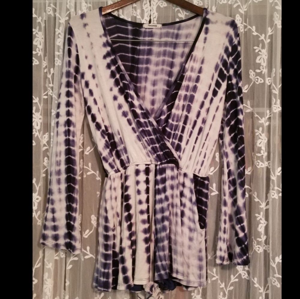 Carmela tie dye romper